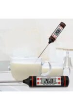 Dijital Gida Termometresi - Yogurt Süt Su Mama Et ve Yiyecek Sicaklik Yemek Isi Ölçer Paslanmaz - Görsel 2