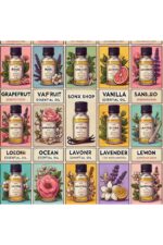 Favori 10'lu Set Esansiyel Uçucu Yağ Buhurdanlık Hava Nemlendirici Aroma Difüzörü Kokusu Esans