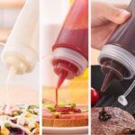 BUFFER® Şeffaf Kapaklı Sızdırmaz Yağlık Sosluk Şişesi Plastik Yağdanlık 400 ml AP-9028 - Görsel 2