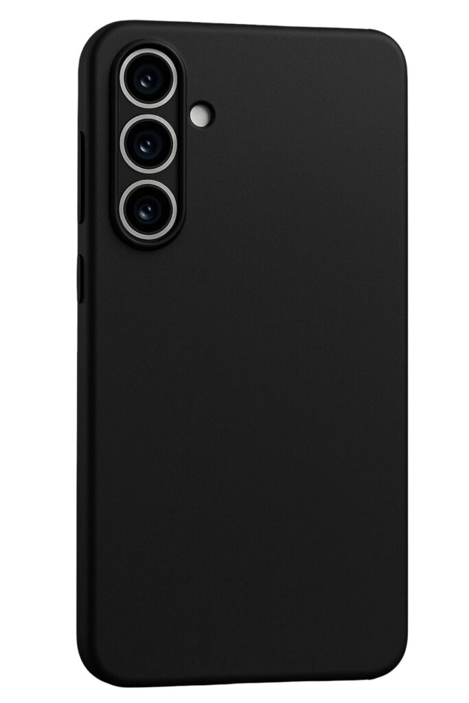 Mey İthalat®  Samsung Galaxy A55 5G Kılıf First Silikon - Siyah