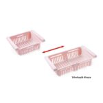 BUFFER® Çok Amaçlı Uzayıp Kısalabilir Buzdolabı Düzenleyici Sepeti Rafı - Görsel 4