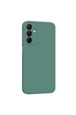 Mey İthalat®  Samsung Galaxy A25 5G Kılıf First Silikon - Koyu Yeşil