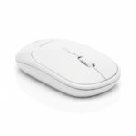 BUFFER® Beyaz Renkli Ergonomik Sessiz Kablosuz Mouse – USB Alıcılı, Ofis ve Oyun İçin Konforlu Bilgisayar Faresi MS6310 - Görsel 4