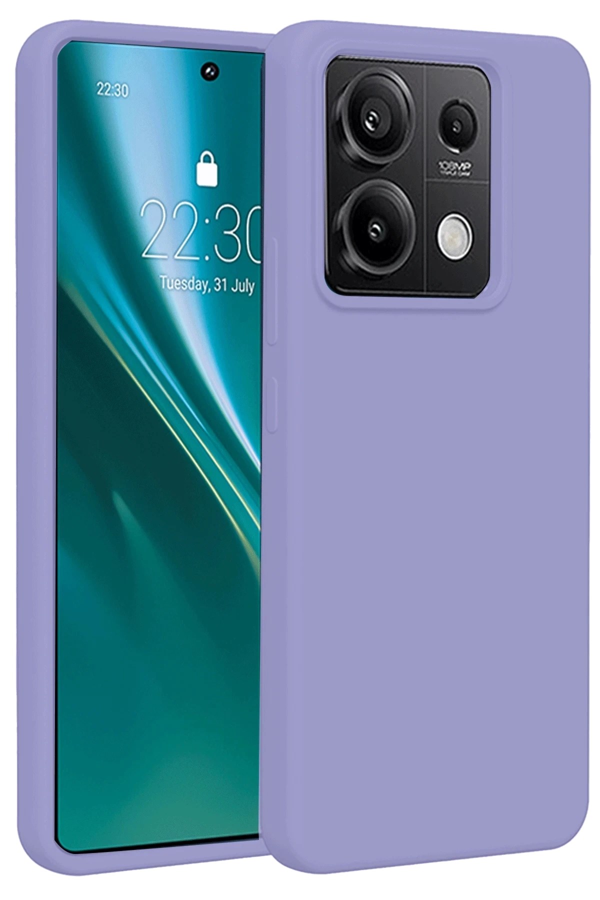 Mey İthalat® Redmi Note 13 Pro 5G Kılıf First Silikon - Lila Mey İthalat® Redmi Note 13 Pro 5G Kılıf First Silikon - Lila