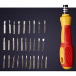 BUFFER® Büyük 31 Parça Hassas Tornavida Bits Uç Seti Yumurta Tornavida - Görsel 5