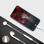 BUFFER® İphone Ucu Çıkışlı Pop Up Kulakiçi Yumuşak Kontrol Tuşlu Kulaklık - Görsel 4