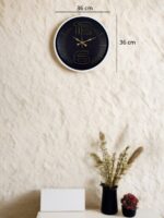 36 Cm Beyaz Dekoratif Şık Duıvar Saati - Görsel 5