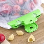 BUFFER® 2li Pratik Torba Paket Ve Poşet Kapatıcı Kilitli Klips Mandal - Görsel 2