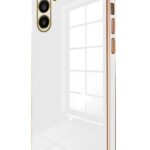 Mey İthalat®  Samsung Galaxy A25 5G Kılıf Volet Silikon - Beyaz
