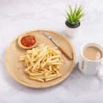 BUFFER® 50 Adet Air Fryer Pişirme Kağıdı Tek Kullanımlık Gıda Pişirme Kağıdı Delikli Yuvarlak Model - Görsel 7