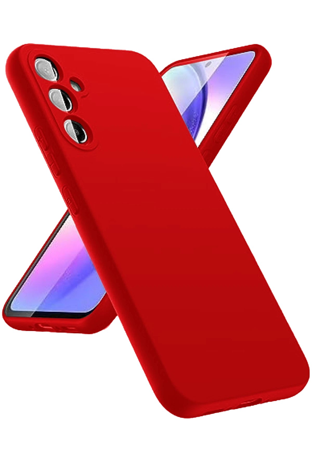Mey İthalat® Samsung Galaxy A24 4G Kılıf First Silikon - Kırmızı Mey İthalat® Samsung Galaxy A24 4G Kılıf First Silikon - Kırmızı