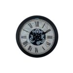 Black Atlas Series 60 Cm Çarklı Duvar Saati - Görsel 3