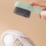 BUFFER® Çok Amaçlı Deterjan Hazneli Pratik Ayakkabı, Bot Temizleme Yıkama Fırçası - Görsel 5