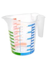 BUFFER® 500 ml Renkli Dereceli Sert Plastik Mutfak Ölçü Kabı - Görsel 2