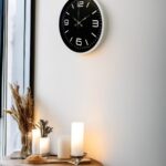 36 Cm Beyaz Modern Dekoratif Duvar Saati