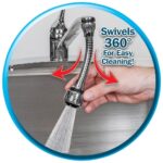 BUFFER® Turbo Flex 2 Aşamalı Plastik Esnek Musluk Başlığı Pratik Tak Kullan - Görsel 7