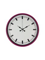 36 Cm Pembe Dekoratif Duvar Saati - Görsel 4