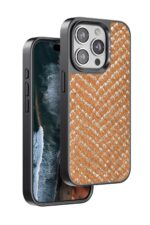 Mey İthalat®  iPhone 15 Pro Viper Kapak - Kahverengi - Görsel 2
