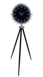 Krom Prime Modern Tripod Ayaklı Saat - Görsel 3