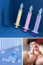 BUFFER® Yeniden Kullanılabilir, Manuel Burun Temizleyici 10ml Kapasiteli Burun Açıcı Şırınga - Görsel 7