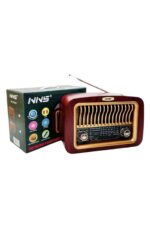 BUFFER® Taşınabilir Klasik AM/FM/SW Transistör Retro Nostaljik Radyo USB Şarjlı - Görsel 3