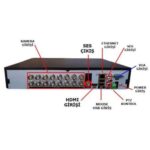 AHD DVR 16 Kanal 1080 2MP Kamera Kayıt Cihazı - Xmeye KD-4816 - Görsel 2