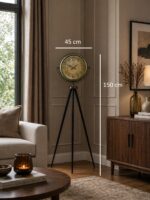 Antique Heritage Eskitme Tripod Ayaklı Saat - Görsel 4