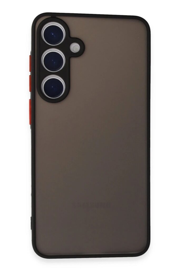 Mey İthalat®  Samsung Galaxy S24 Kılıf Montreal Silikon Kapak - Siyah