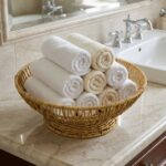 BUFFER® 31 cm Plastik Rattan Servis Çanağı – Doğal Hasır Görünümlü Dekoratif Meyve, Ekmek ve Sunum Kasesi - Görsel 4