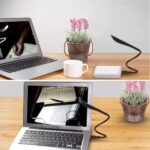 BUFFER® USB Girişli 14 Ledli 3 Kademeli Dokunmatik Masa/Kitap Okuma Lambası Ledi Siyah - Görsel 5